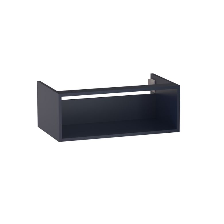 Meuble sous-vasque L.80 cm, niche, décor verni laqué FORMEO