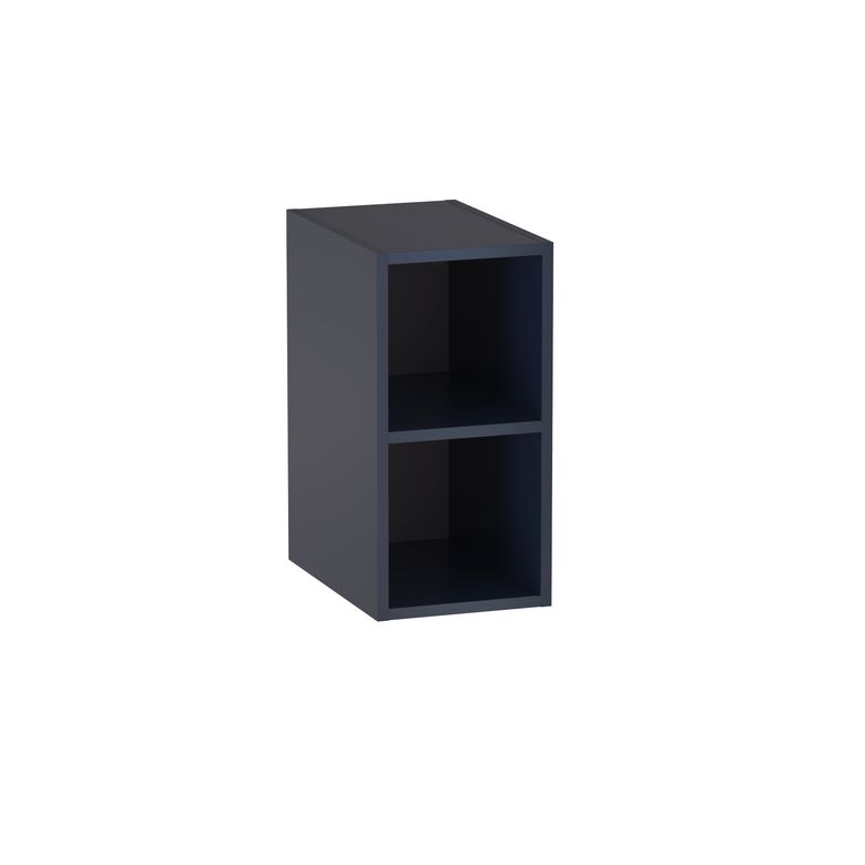Meuble complément sous-vasque, 2 niches, H.60 cm, décor verni laqué FORMEO