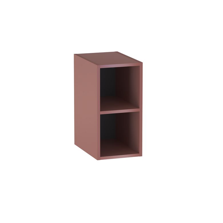 Meuble complément sous-vasque, 2 niches, H.60cm, décor uni FORMEO