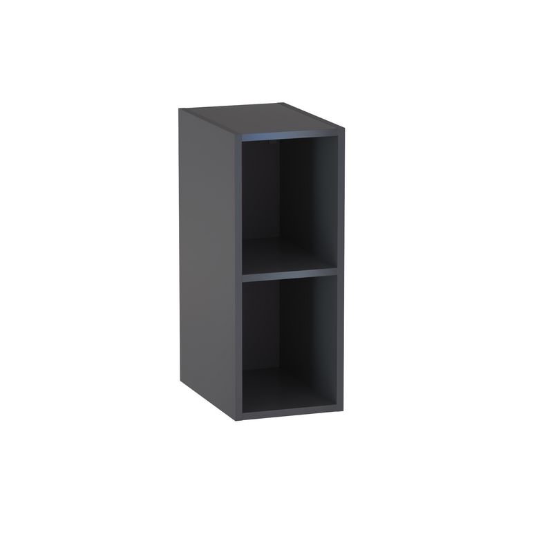 Meuble complément sous-vasque, 2 niches, H.75 cm, décor uni FORMEO