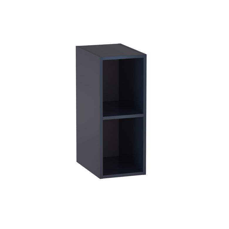 Meuble complément sous-vasque, 2 niches H.75 cm, décor verni laqué FORMEO