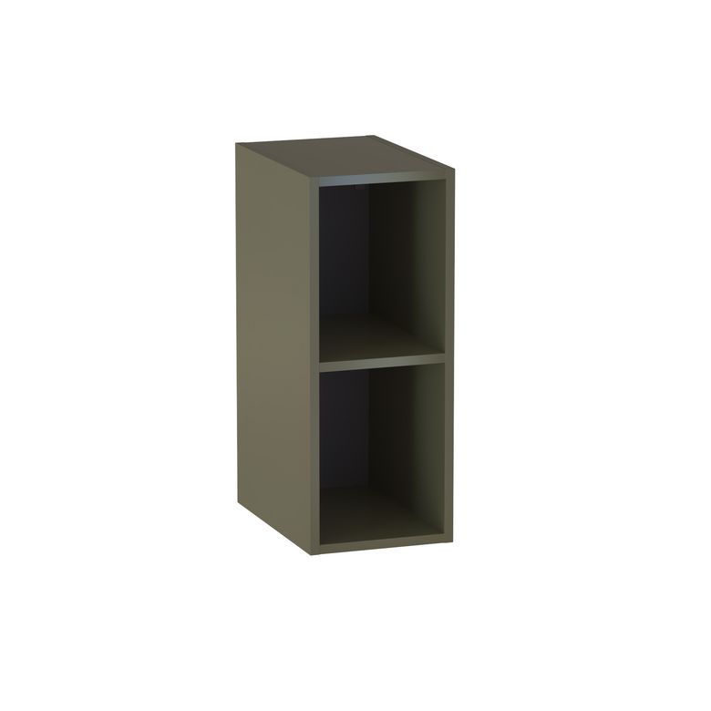 Meuble complément sous-vasque, 2 niches, H.75 cm, décor uni FORMEO