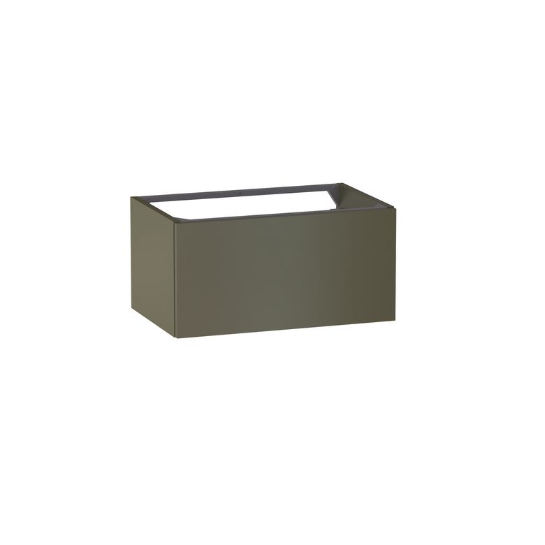Sous vasque 1 tiroir gain de place Formeo olive P H30xL60xP38.5 Main Image