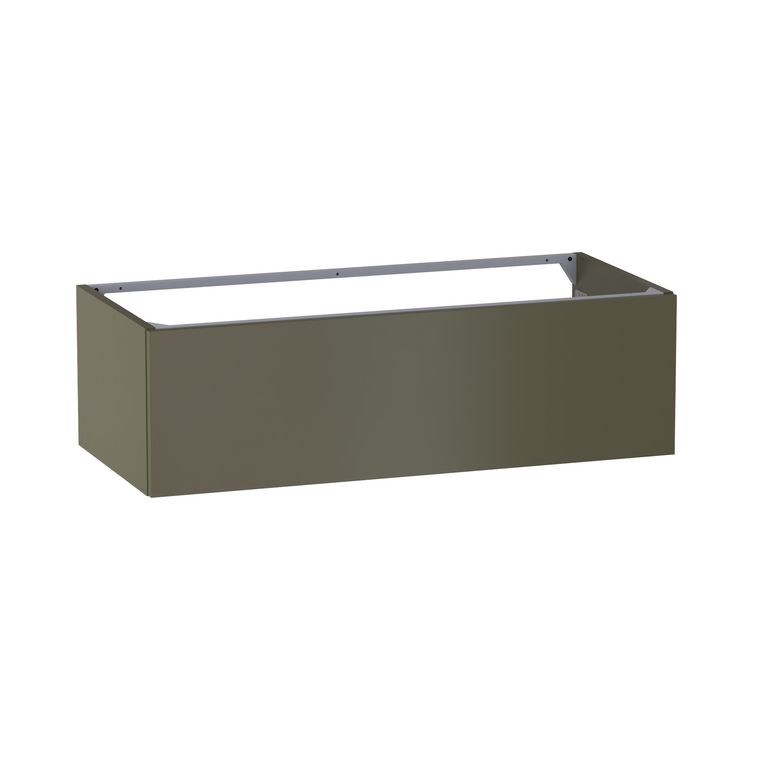 Meuble sous-vasque L.100 cm, 1 tiroir, décor uni FORMEO