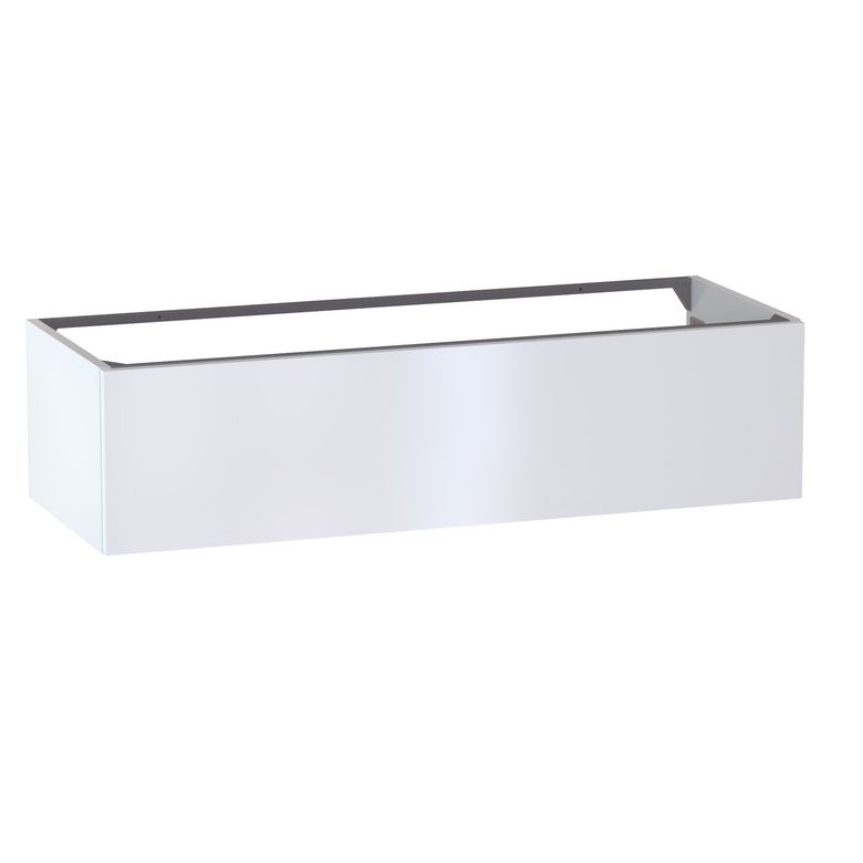 Meuble sous-vasque L.120 cm, 1 tiroir, décor uni FORMEO