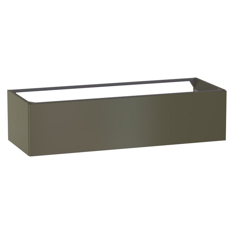Meuble sous-vasque L.120 cm, 1 tiroir, décor uni FORMEO