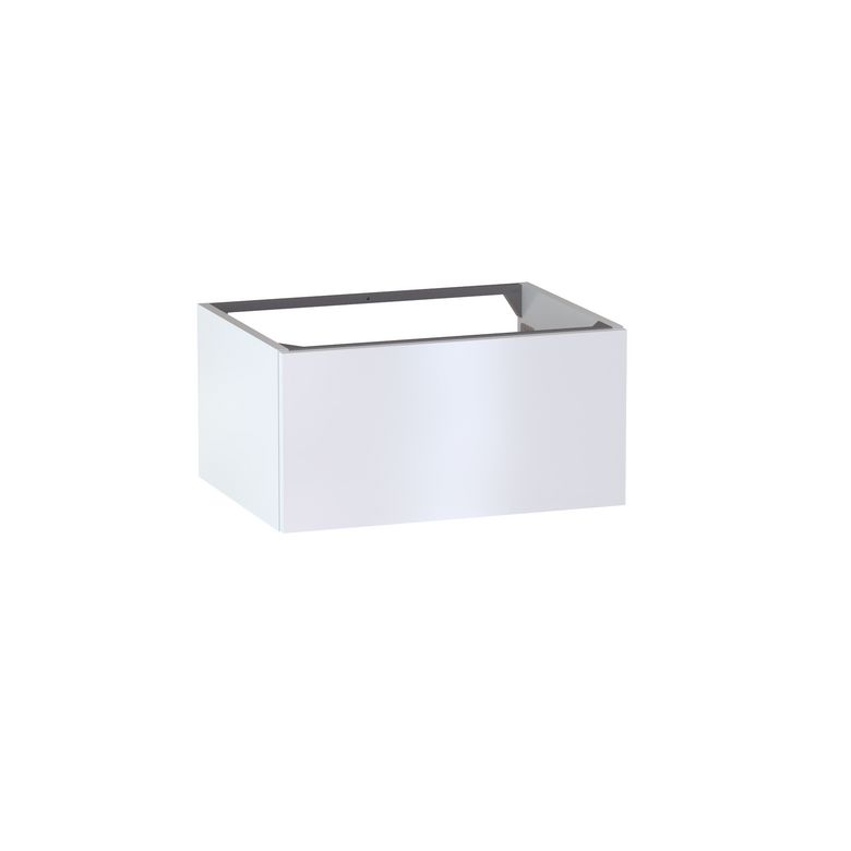 Meuble sous-vasque L.60 cm, 1 tiroir, décor uni FORMEO