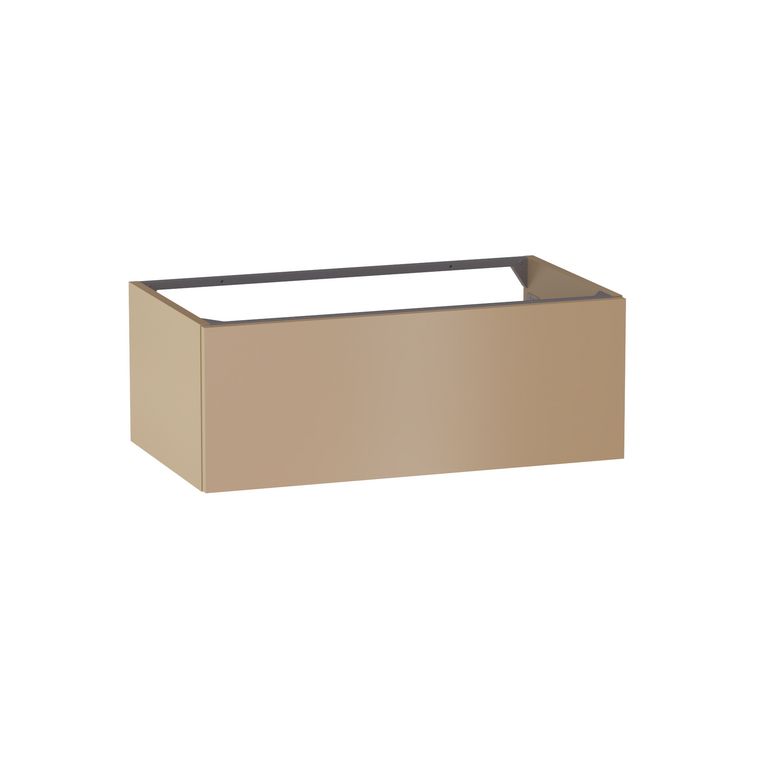 Sous vasque 1 tiroir Formeo camel mat P H30xL80xP45.5 Main Image