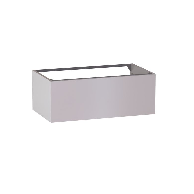 Meuble sous-vasque L.80 cm, 1 tiroir, décor uni FORMEO
