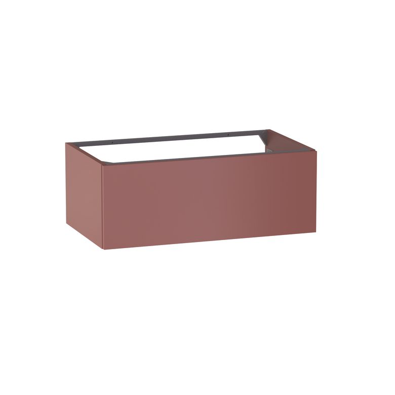 Meuble sous-vasque L.80 cm, 1 tiroir, décor uni FORMEO