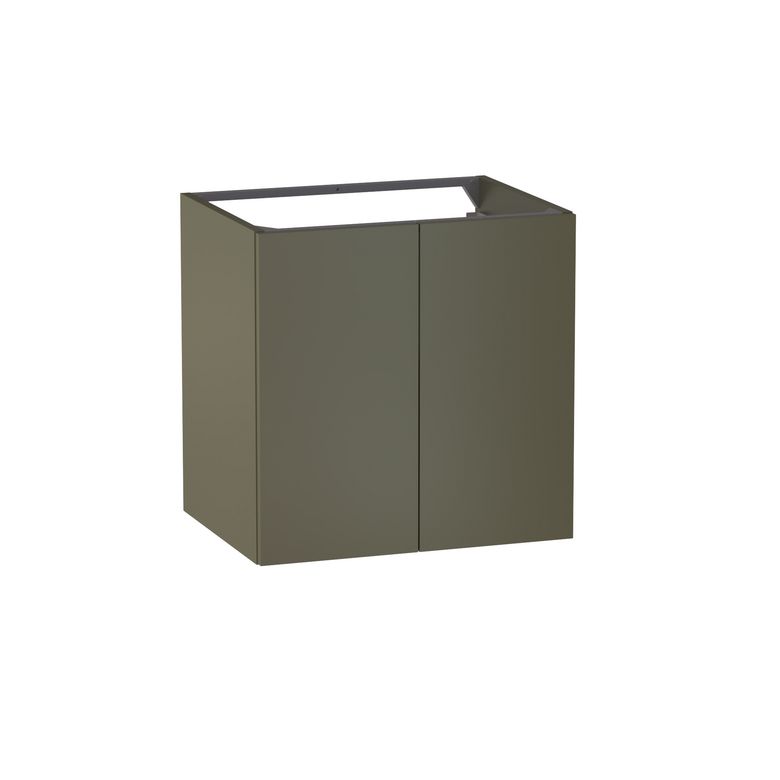 Sous vasque 2 portes Formeo olive P H60xL60xP45.5 Main Image