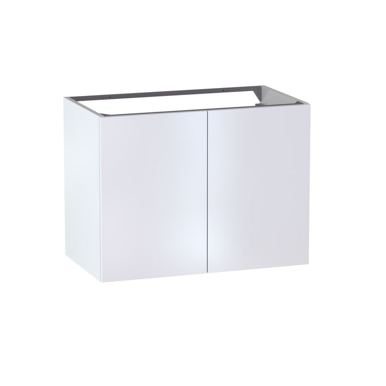 Sous vasque 2 portes Formeo blanc P H60xL80xP45.5 Main Image