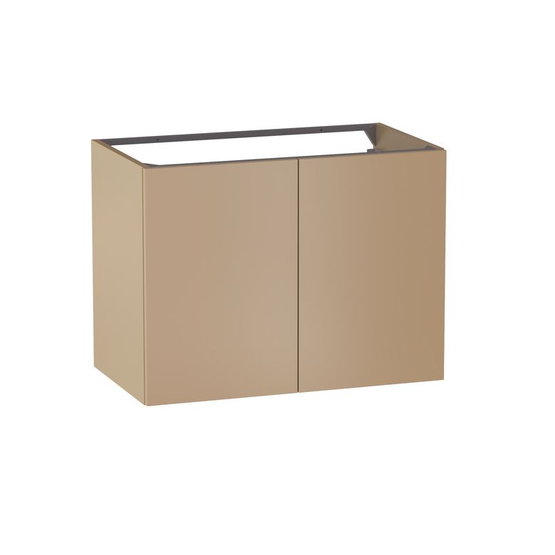 Sous vasque 2 portes Formeo camel mat P H60xL80xP45.5 Main Image
