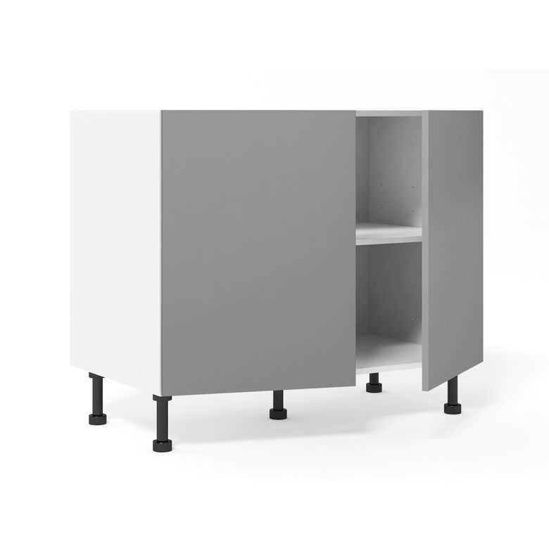 Meuble bas de rangement de cuisine 2 portes