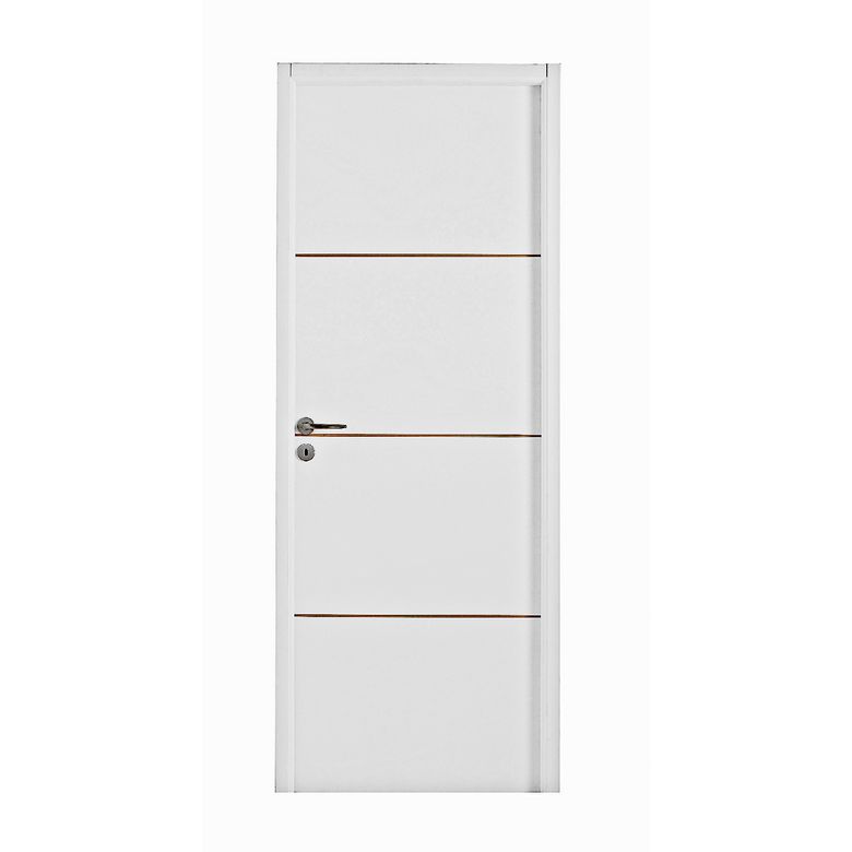 Bloc-porte HARMONIE * Prépeint Blanc  - Huisserie 90 - H.204 x l.63 D Main Image