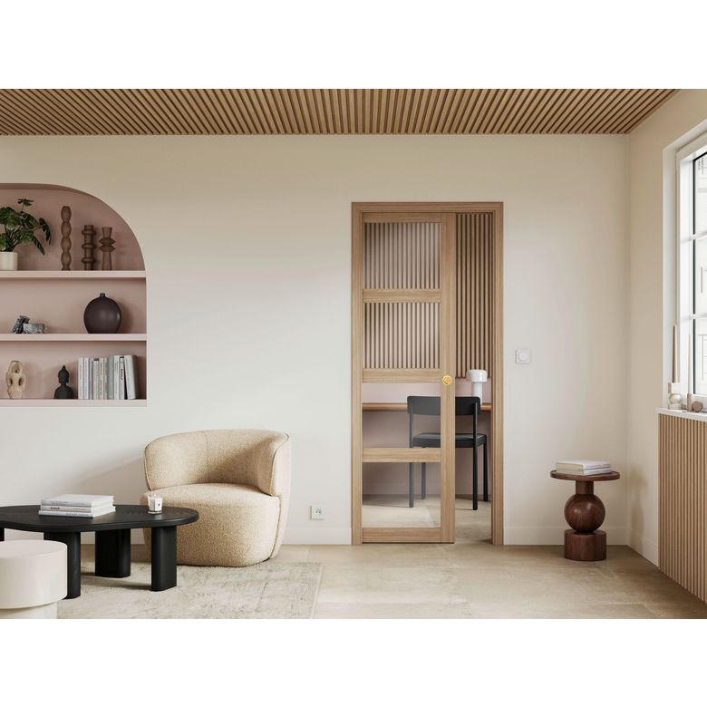 PC QUADRAL*** 4 vitr.Transparent-Usinage R8+poig.cuvette+Tire-doigt-H.204 x l.73 Main Image