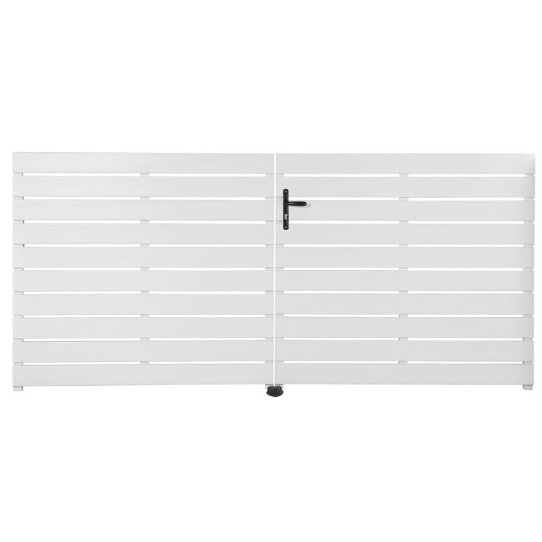 Portail battant PVC Luz - Extérieur