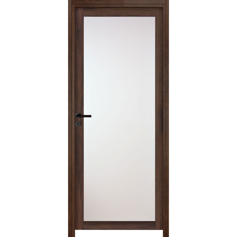 Bloc-porte fin de chantier ROXIE grand vitrage -Lapeyre