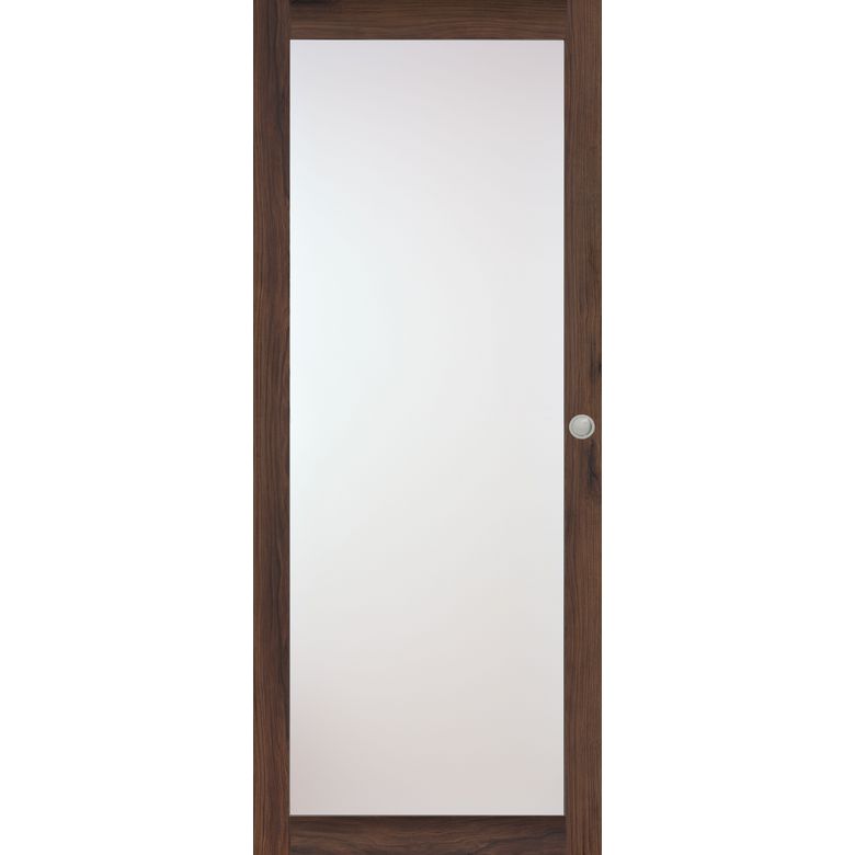 Porte coulissante ROXIE grand vitrage - sans serrure-Lapeyre