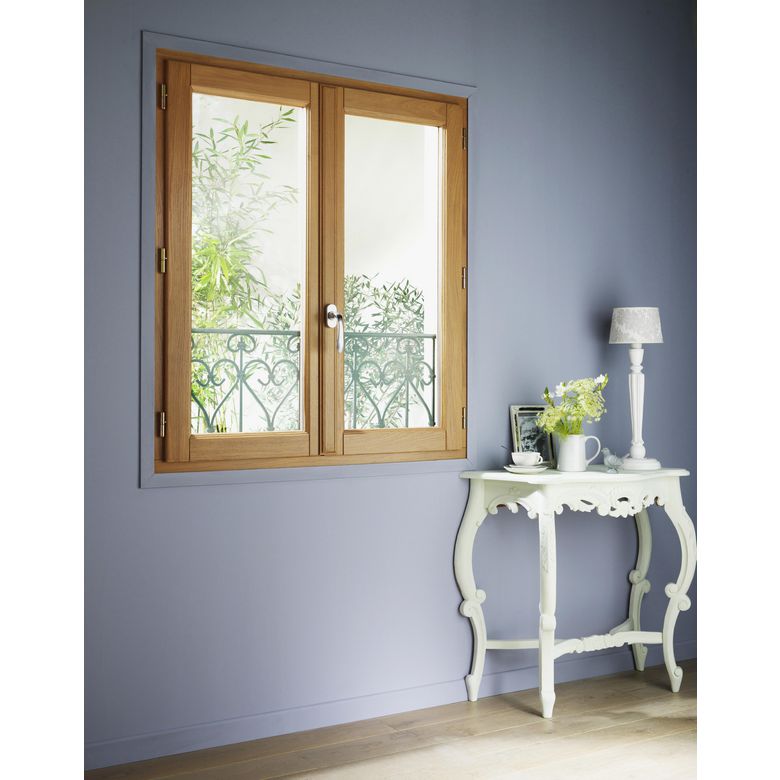 Appui de fenêtre Malesherbes acier H. 40 cm Main courante bois ex.︱Lapeyre