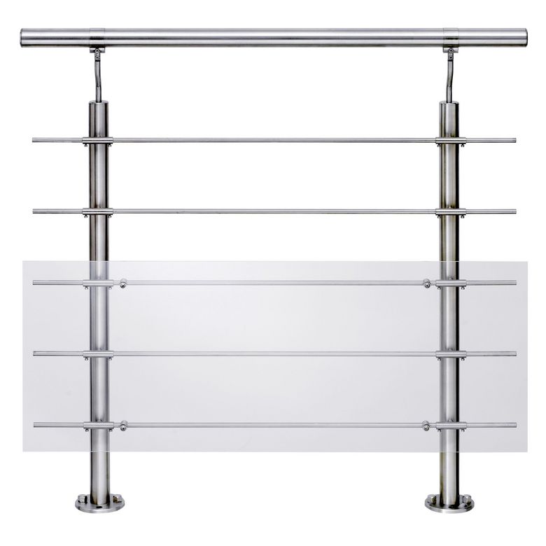 Balustrade inox Marin tubes sur mesure Main Image