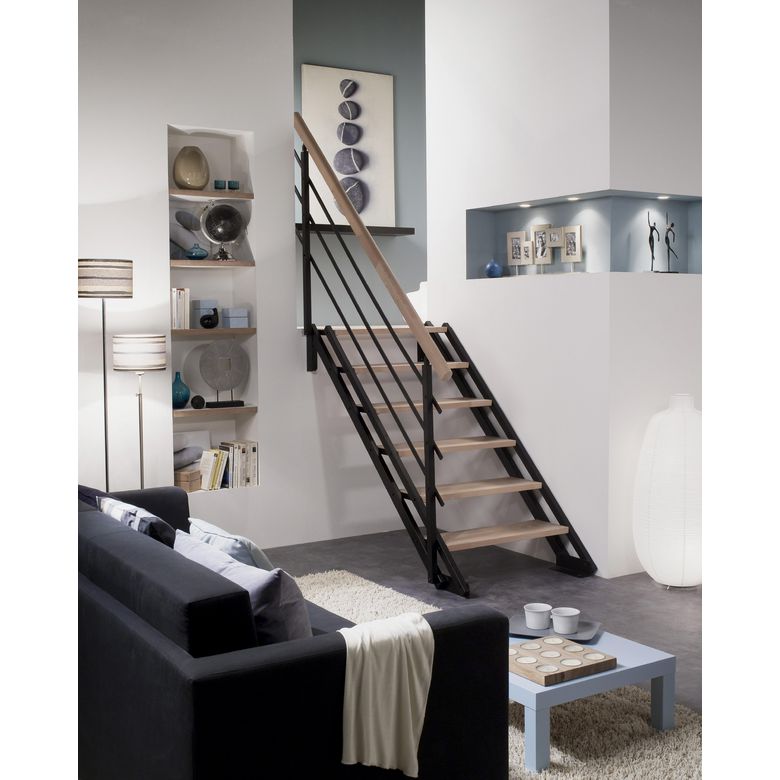 Echelle gain de place New York Hêtre - Escaliers