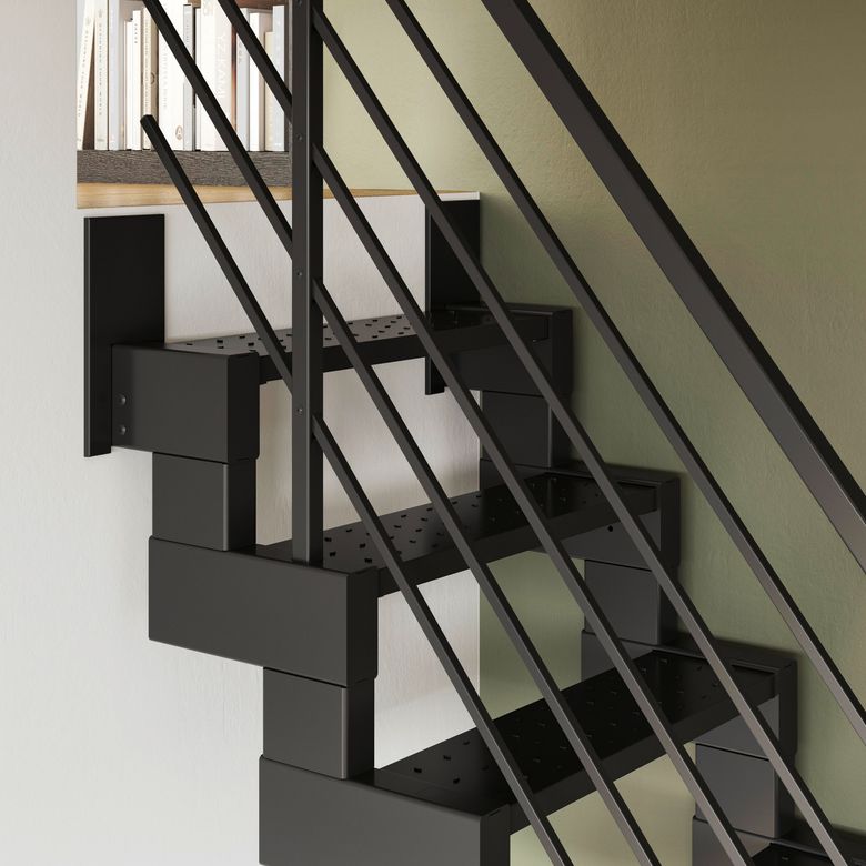 Escalier LEEDS droit gain de place