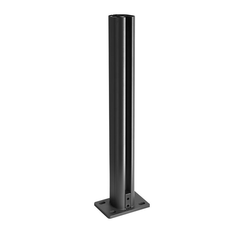Poteau à visser aluminium pour clôture ELEGANTE ET ILLUSION | Lapeyre