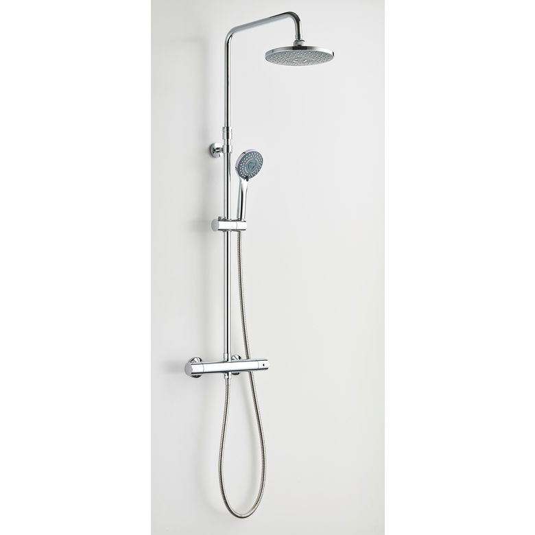 Colonne de douche thermostatique ZIGGY chromée