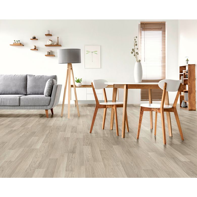 Sol stratifié STUDIO 2 chêne gris alpin-Lapeyre