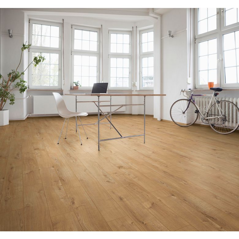 Sol stratifié ACTUAL 25 chêne doré-Lapeyre