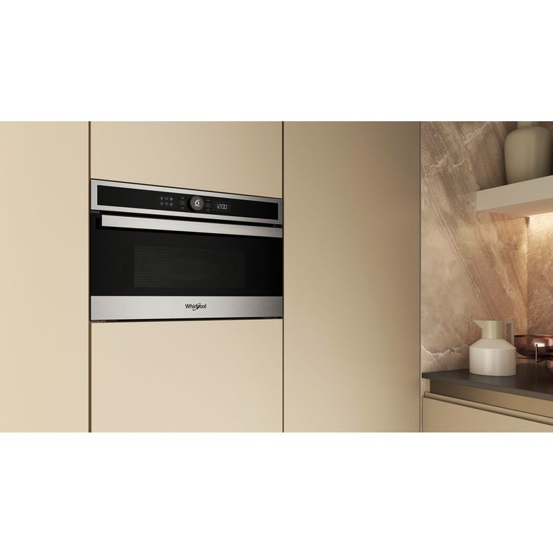 Four micro-ondes grill encastrable H.38 cm 31 L WHIRLPOOL