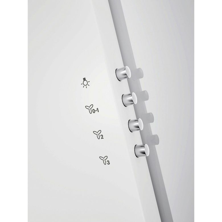 Hotte décorative écran blanc ELECTROLUX