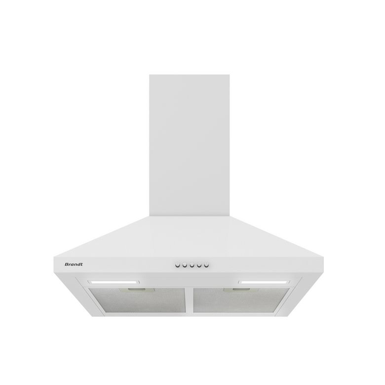 Hotte décorative triangulaire murale inox BRANDT