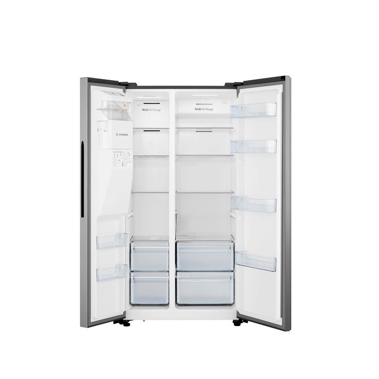 Frigo américain pose libre inox HISENSE RS5P535NPCE - Lapeyre