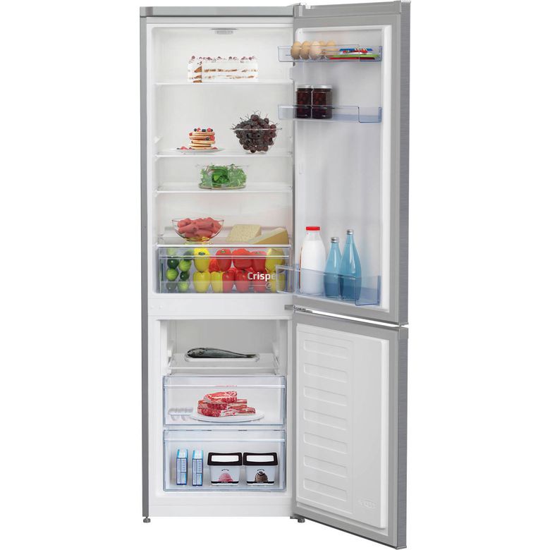 Réfrigérateur congélateur pose libre gris BEKO RCSA270K40SN - Lapeyre