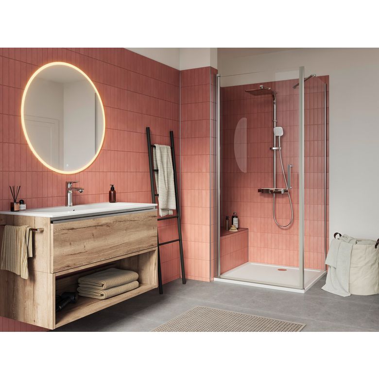 Porte de douche pivotante C&C | Lapeyre