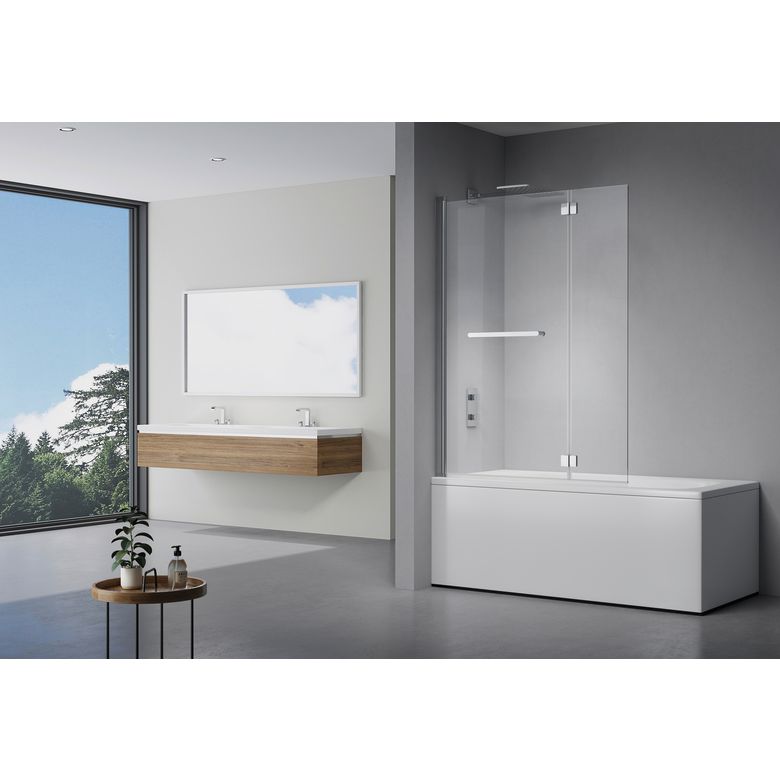 Pare-baignoire C&C 2 volets | Lapeyre