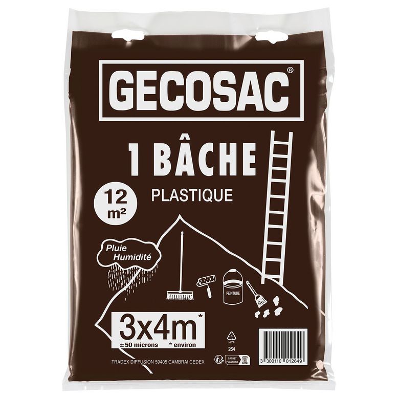 Bache 3x4m 50 microns Main Image