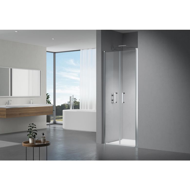 Porte de douche battante C&C