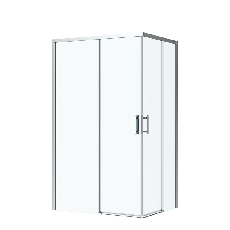 Porte de douche MARILOU 2 accès angle rectangle