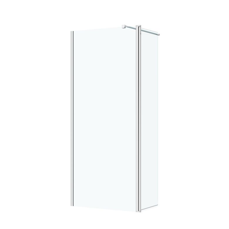Paroi de douche MARION 2 verre transparent 6 mm | Lapeyre