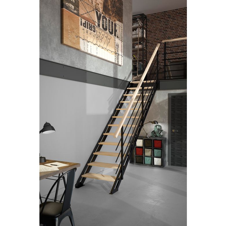 Echelle gain de place New York Hêtre - Escaliers