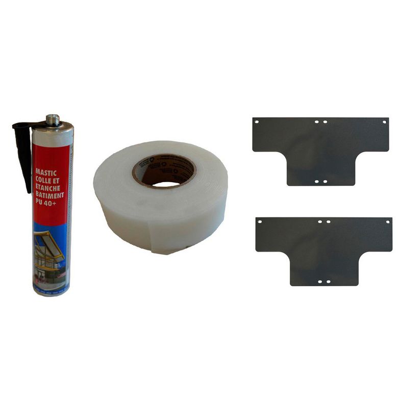 Kit d'assemblage maxi 3M50 pour pergola ATHENAIS gris Main Image