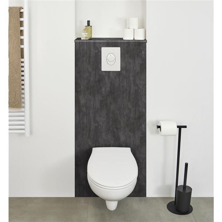 Habillage bâti WC L.60 cm