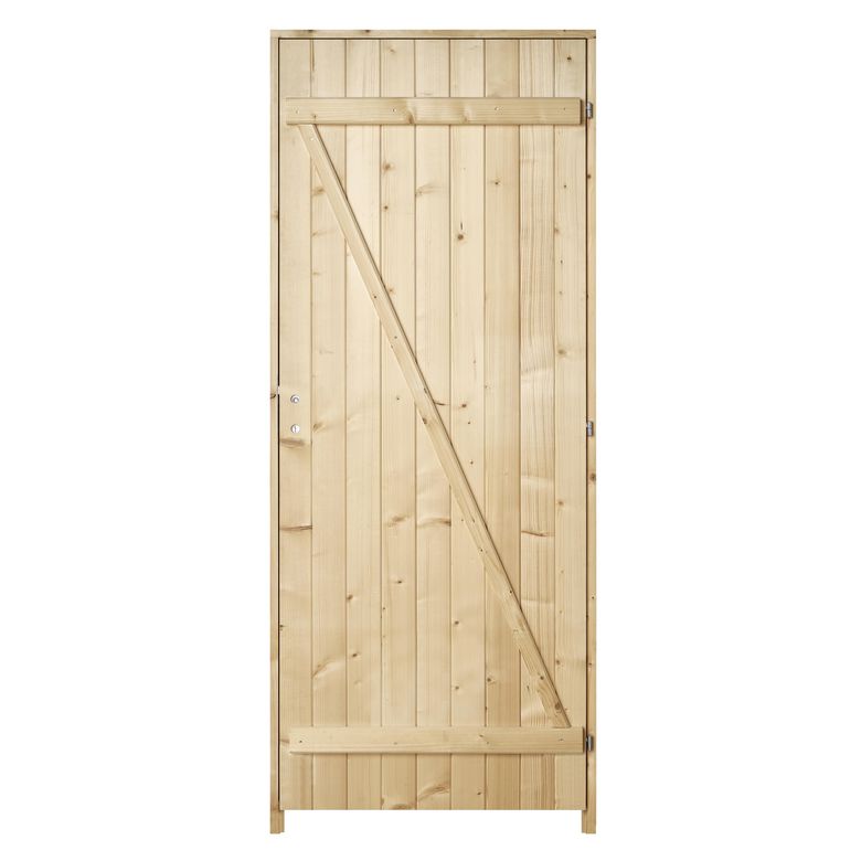 Porte de service Sapin N°28 - Portes