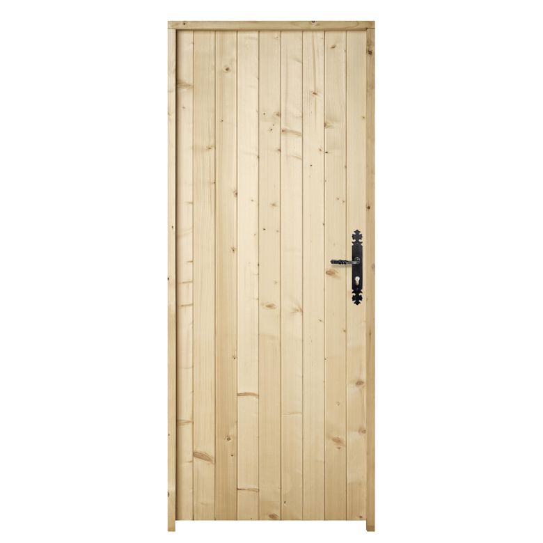 Porte de service Sapin N°28 - Portes