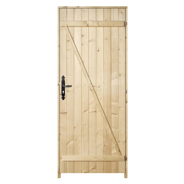 Porte de service Sapin N°28 - Portes