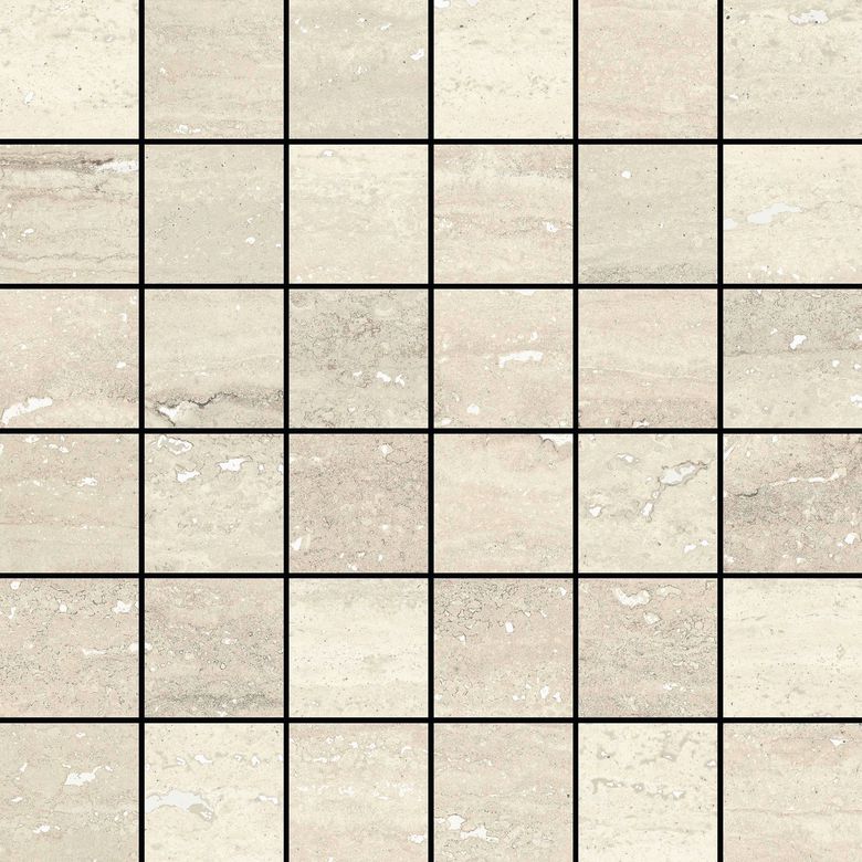 Mosaïque de mur et sol DARIO pure beige mat 29.5X29.5