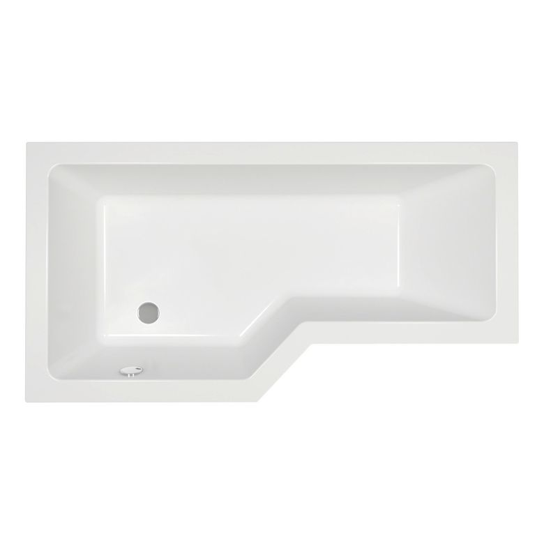 Baignoire droite acrylique AUDACE 2 version gauche